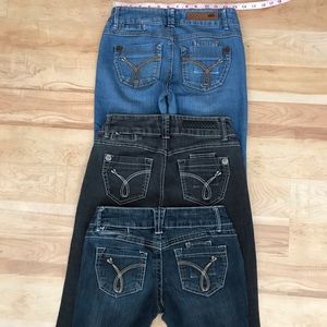 3 pairs of Jolt jeans for $15 size 1